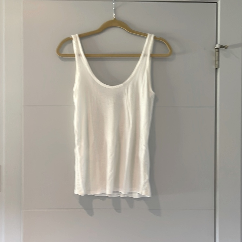 T. Babaton whit tank - xs - white